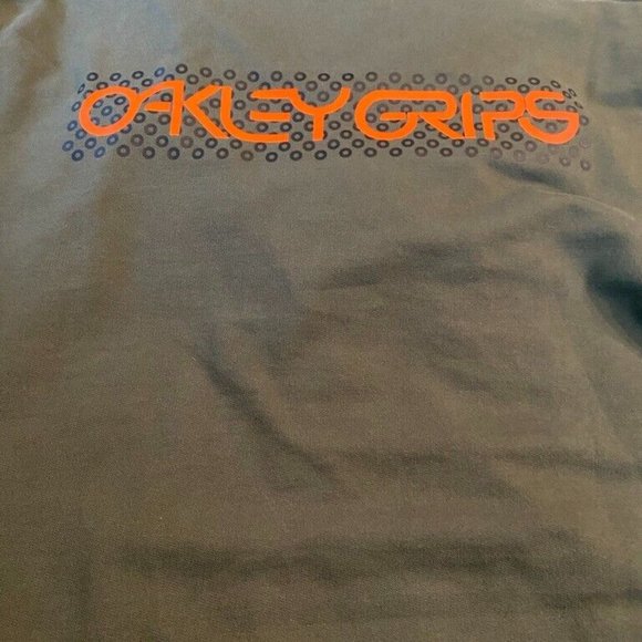 OAKLEY GRIPS Men's Zip Up Hoodie Sweatshirt Size XL XLarge Green Colored - Picture 6 of 7